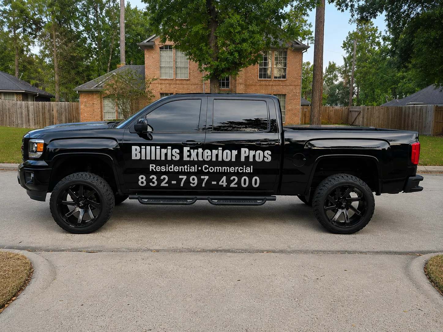 Billiris Construction — Vehicle branding by Workhorse Branding