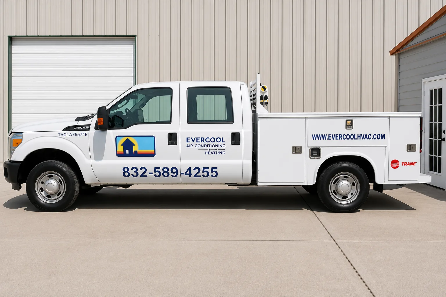 Evercool — Truck branding by Workhorse Branding