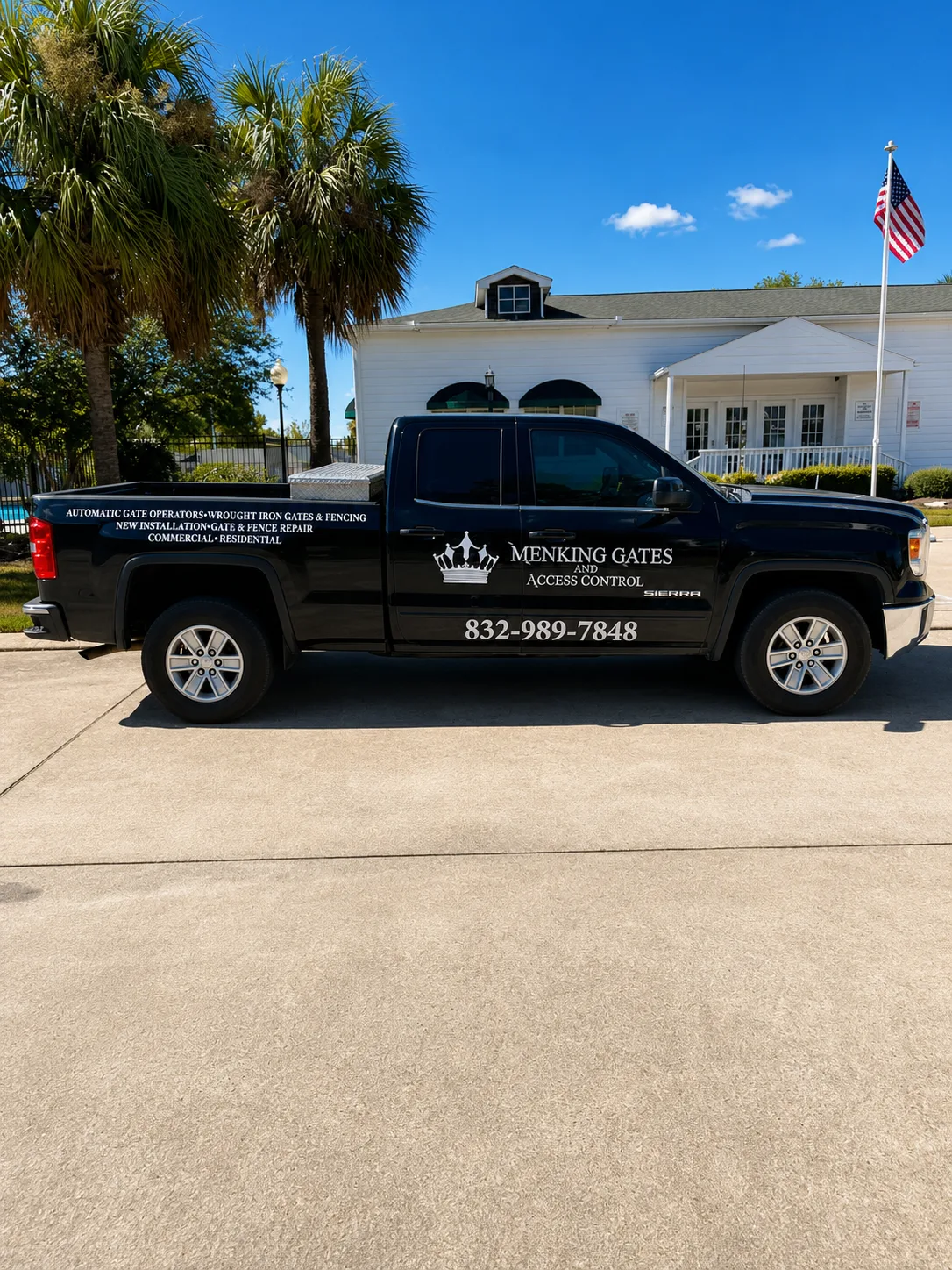 Menking Gates — Vehicle branding by Workhorse Branding